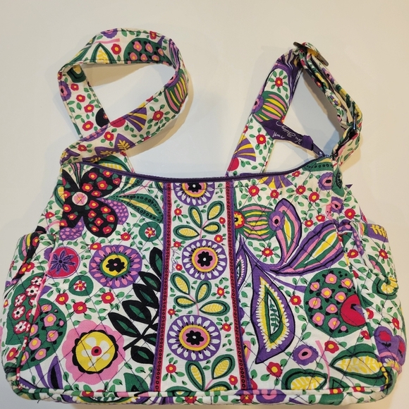 Vera Bradley Floral Multicolor Shoulder Bag - Picture 6 of 6
